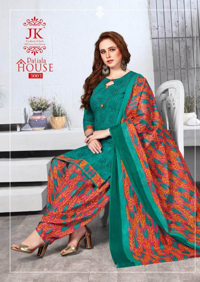 Jk Present Patiyala House Vol 3 Cotton Dress Collection