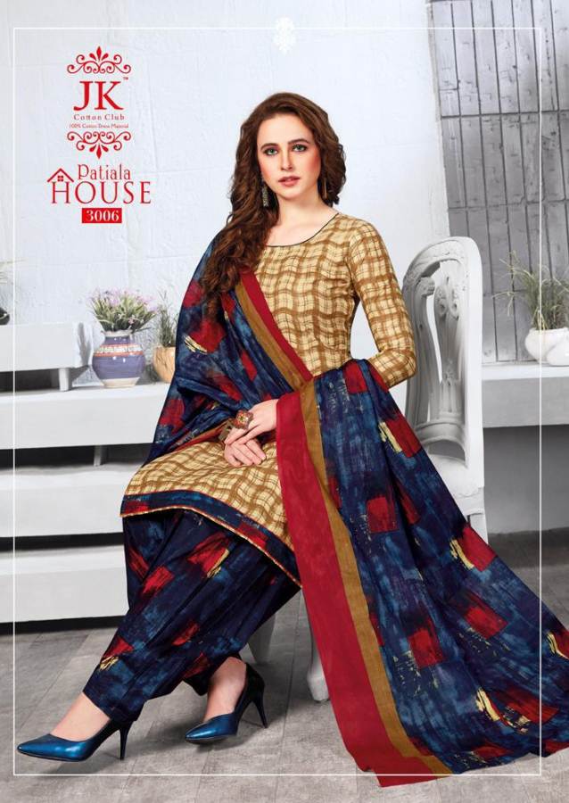 Jk Present Patiyala House Vol 3 Cotton Dress Collection