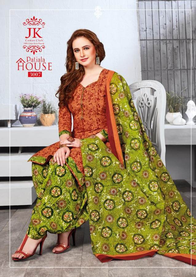 Jk Present Patiyala House Vol 3 Cotton Dress Collection