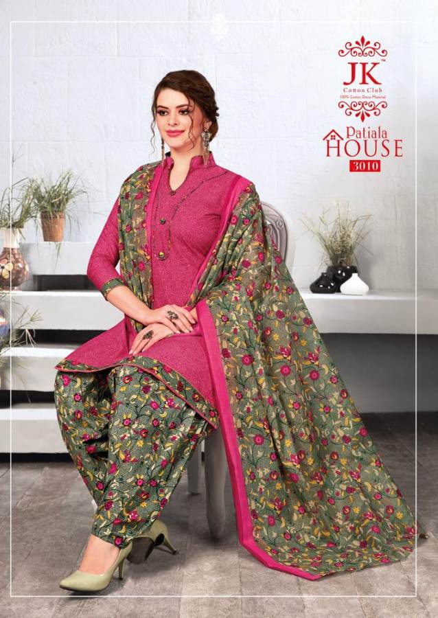 Jk Present Patiyala House Vol 3 Cotton Dress Collection