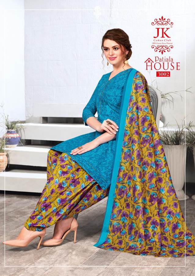 Jk Present Patiyala House Vol 3 Cotton Dress Collection