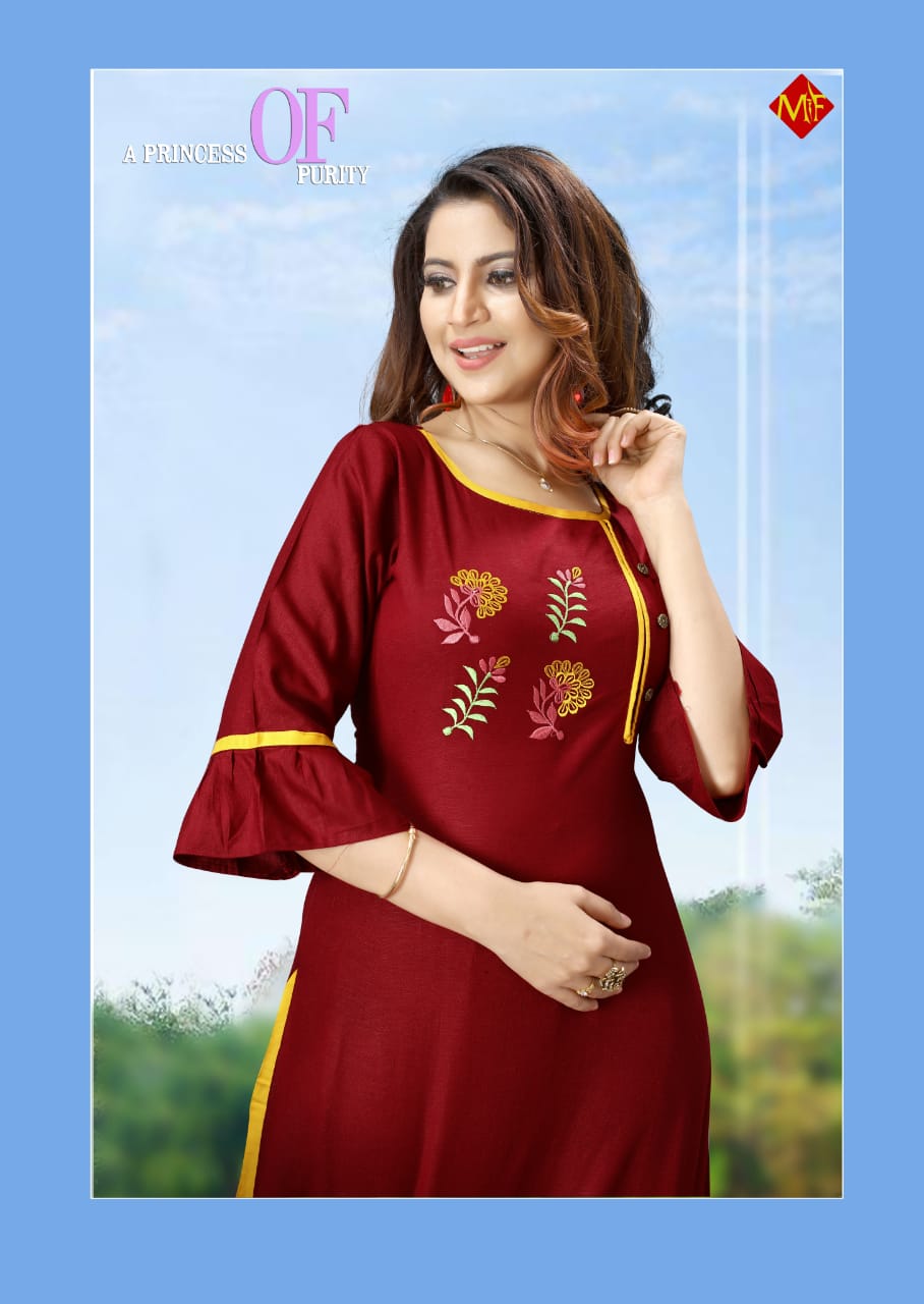 Mitali Fashion Present Panga Kurtis Collection.