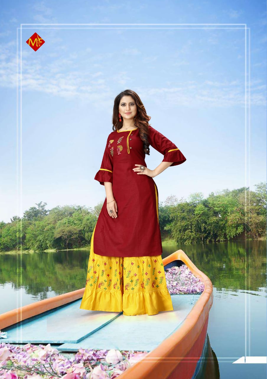 Mitali Fashion Present Panga Kurtis Collection.