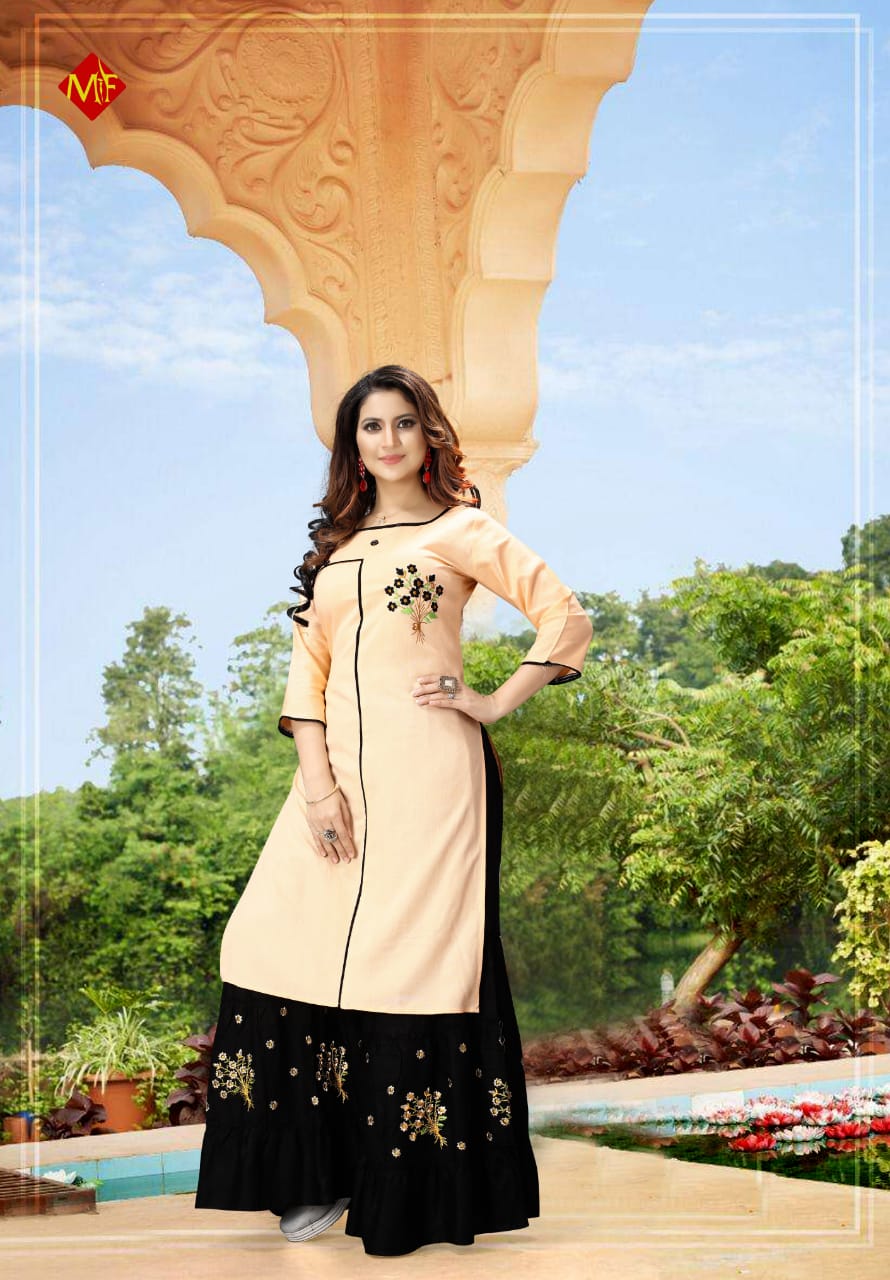 Mitali Fashion Present Panga Kurtis Collection.