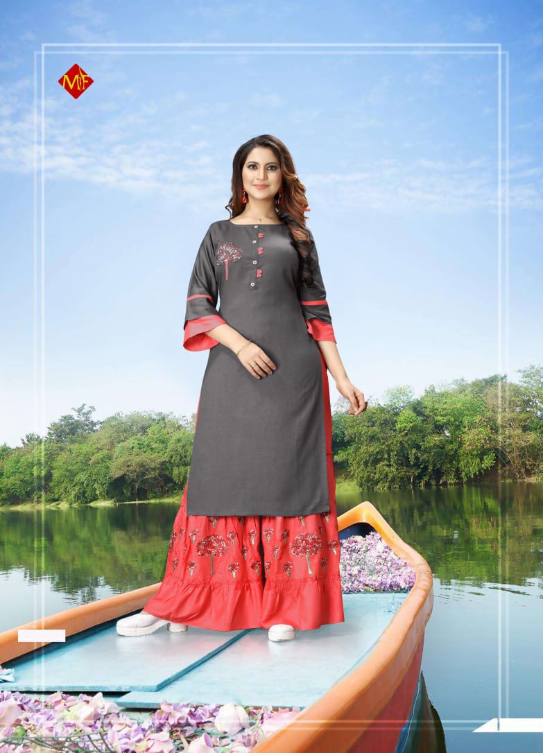 Mitali Fashion Present Panga Kurtis Collection.