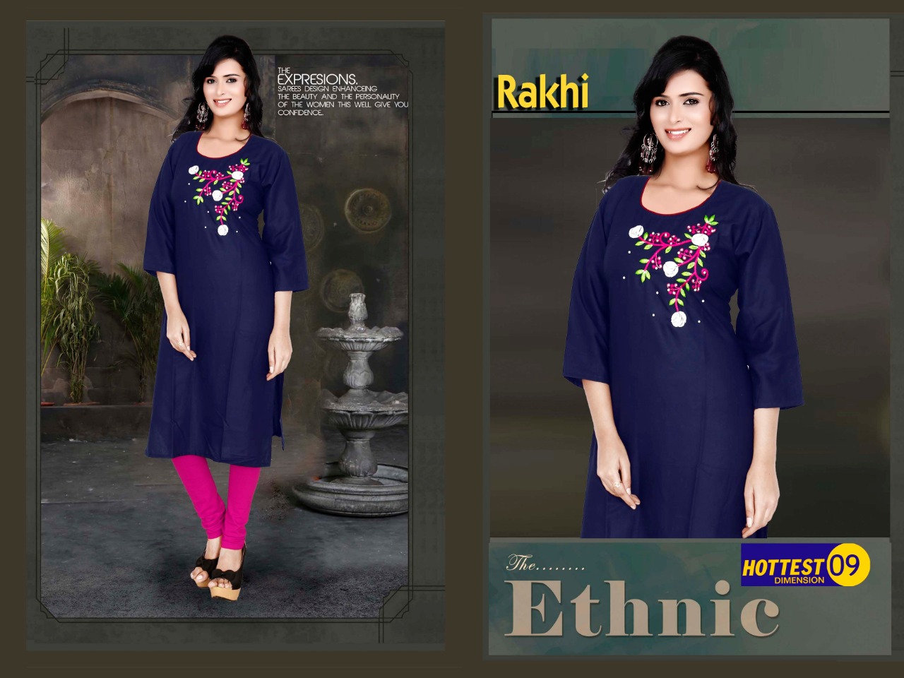 Rakhi Casual Wear Kurtis Catalogue