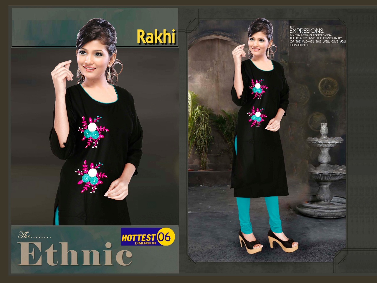 Rakhi Casual Wear Kurtis Catalogue