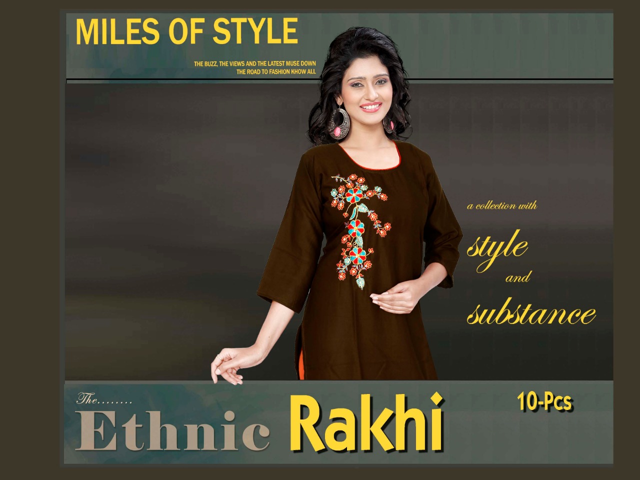 Rakhi Casual Wear Kurtis Catalogue