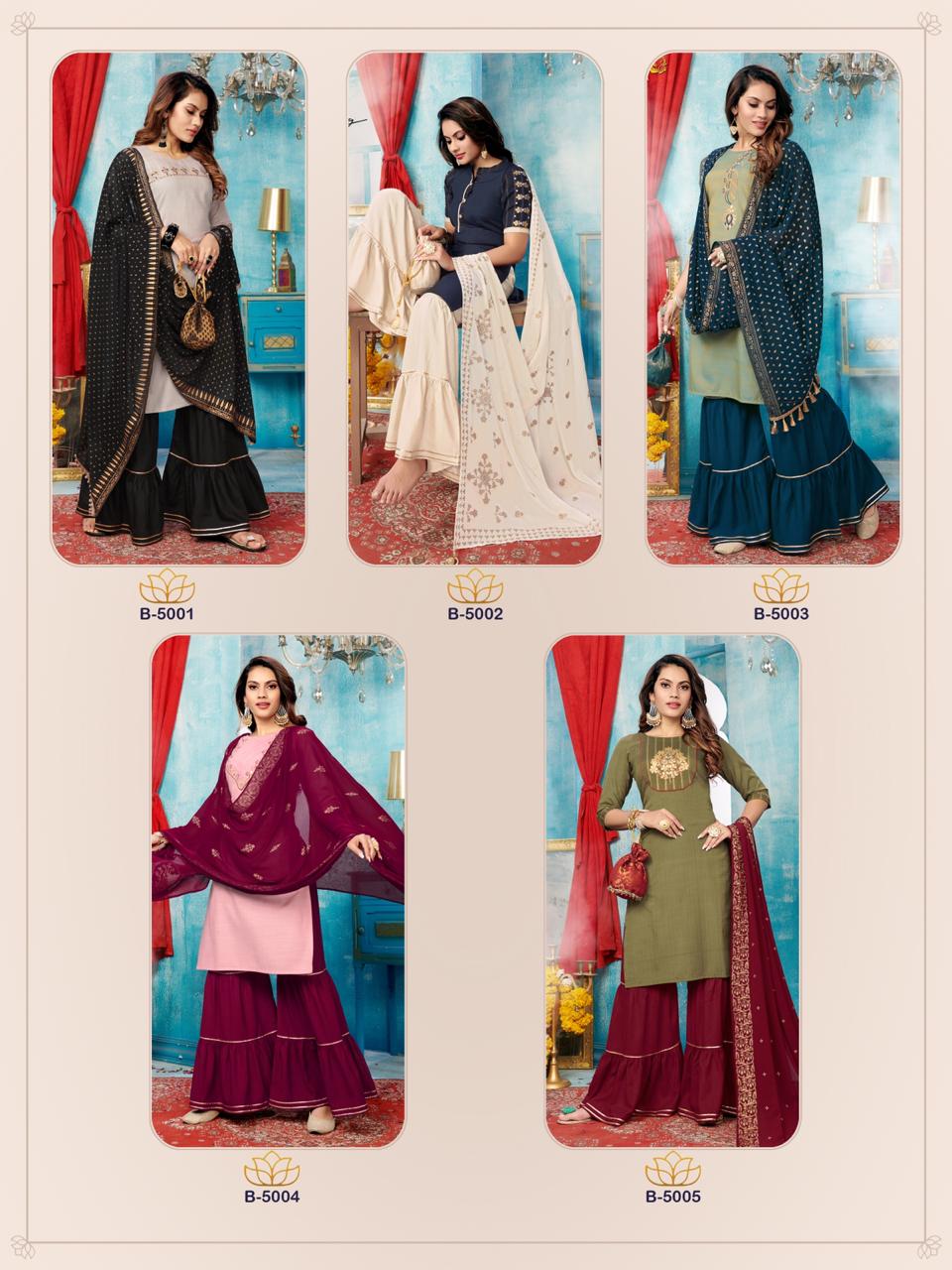 Rijiya Trends Present Tjori Kurtis Catalogue