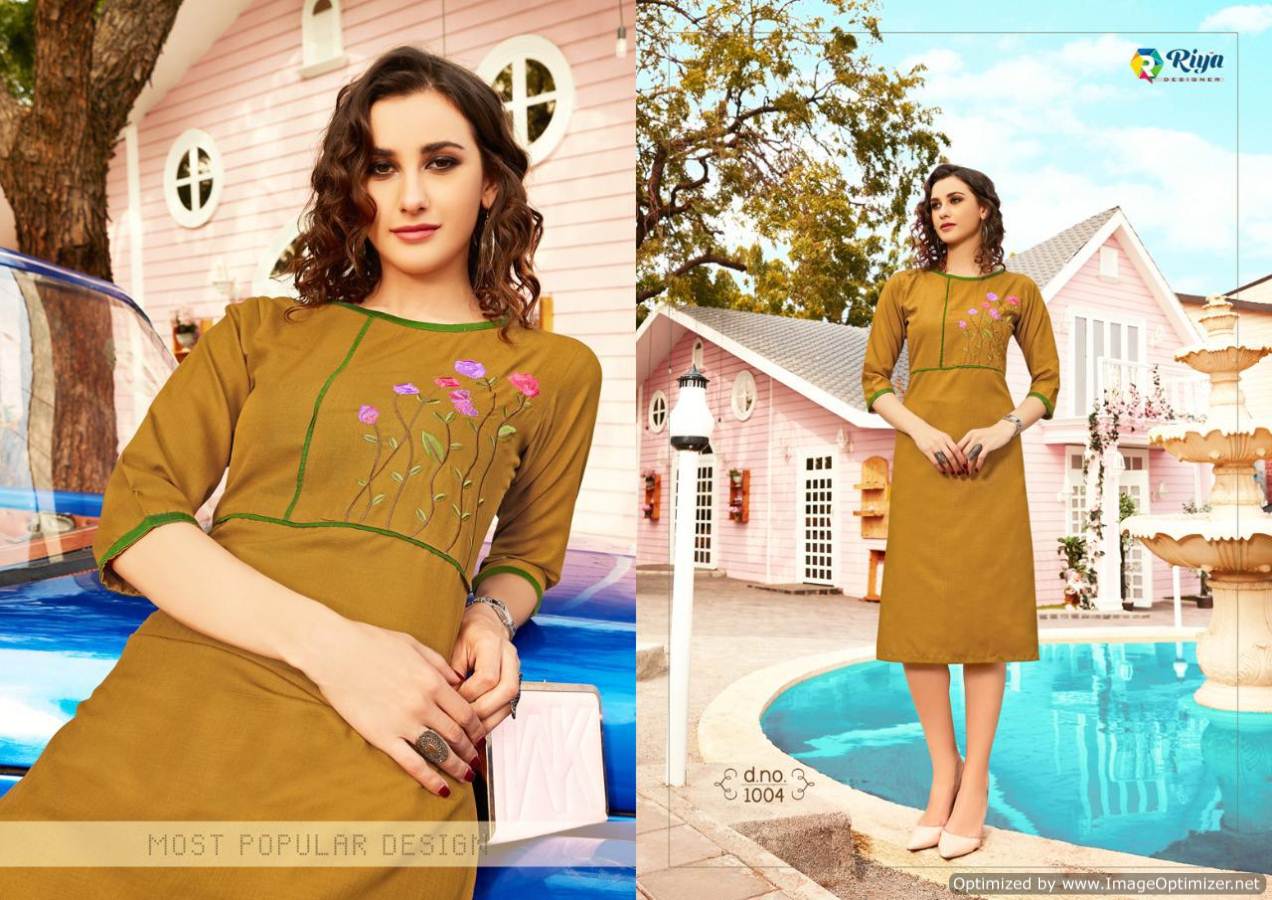 Riya Present Afrouze Casual Wear Kurti Collection