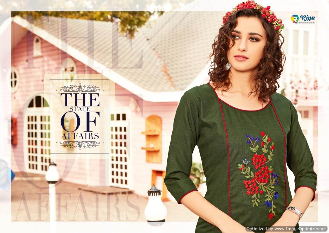 Riya Present Afrouze Casual Wear Kurti Collection