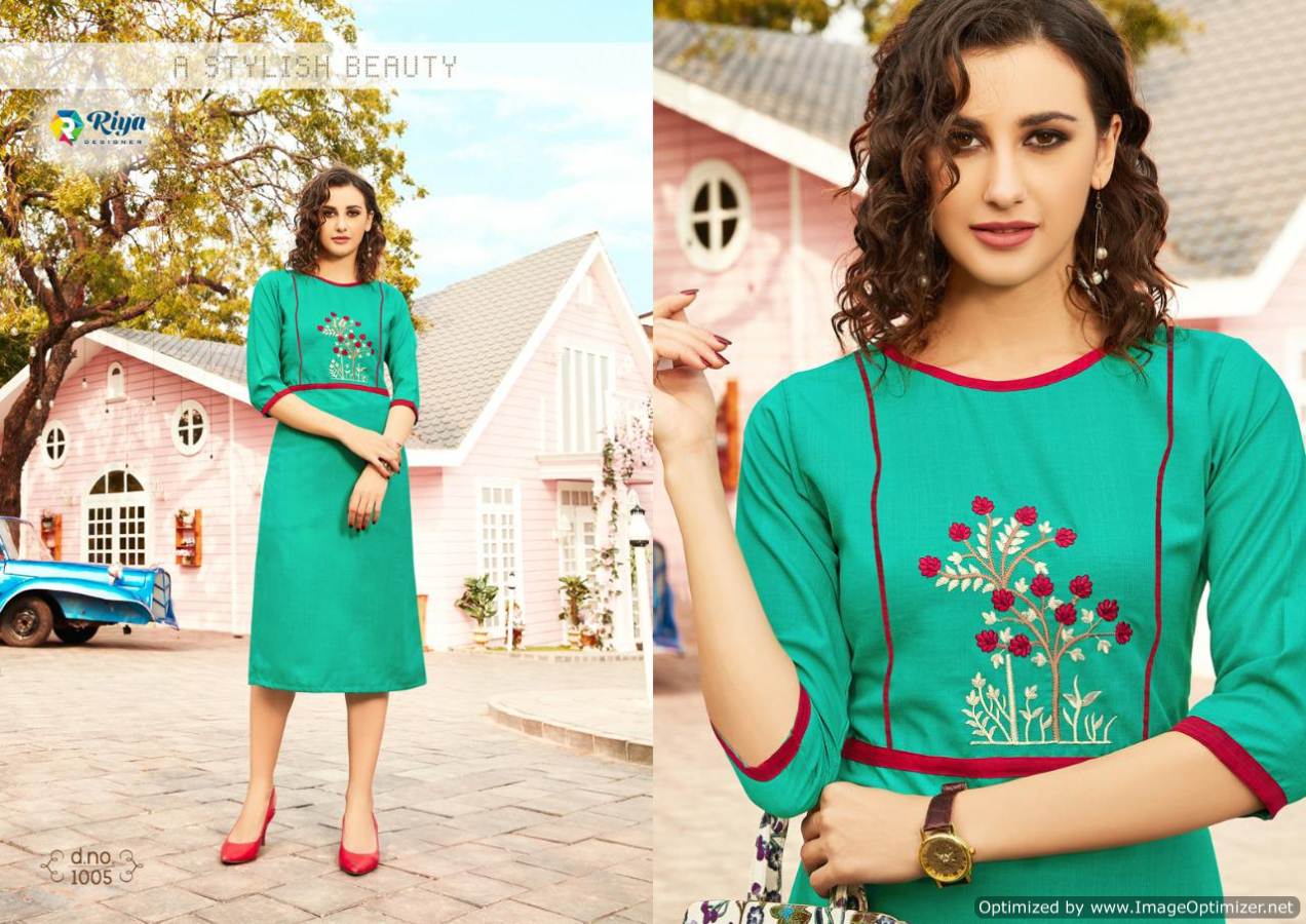 Riya Present Afrouze Casual Wear Kurti Collection