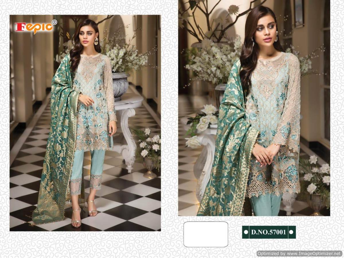 Rosemeen Present Attraction Designer Georgette Pakistani Salwar Suits