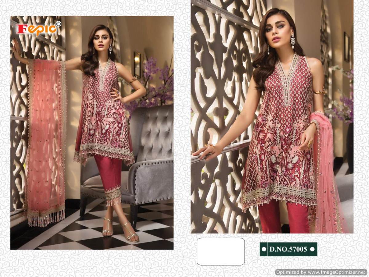 Rosemeen Present Attraction Designer Georgette Pakistani Salwar Suits