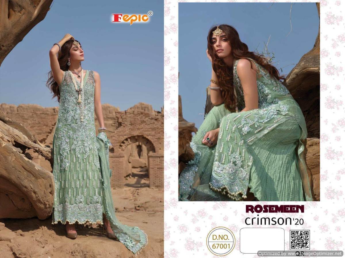 Rosemeen Present Crimson Vol 20 Designer Georgette Pakistani Salwar Suits