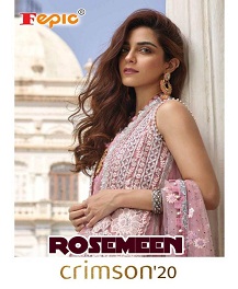 Rosemeen Present Crimson Vol 20 Designer Georgette Pakistani Salwar Suits