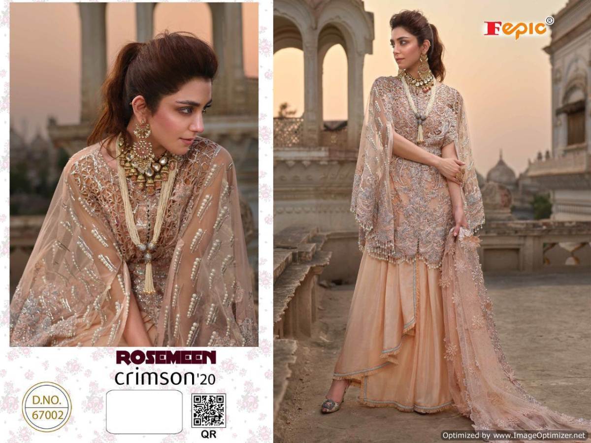 Rosemeen Present Crimson Vol 20 Designer Georgette Pakistani Salwar Suits