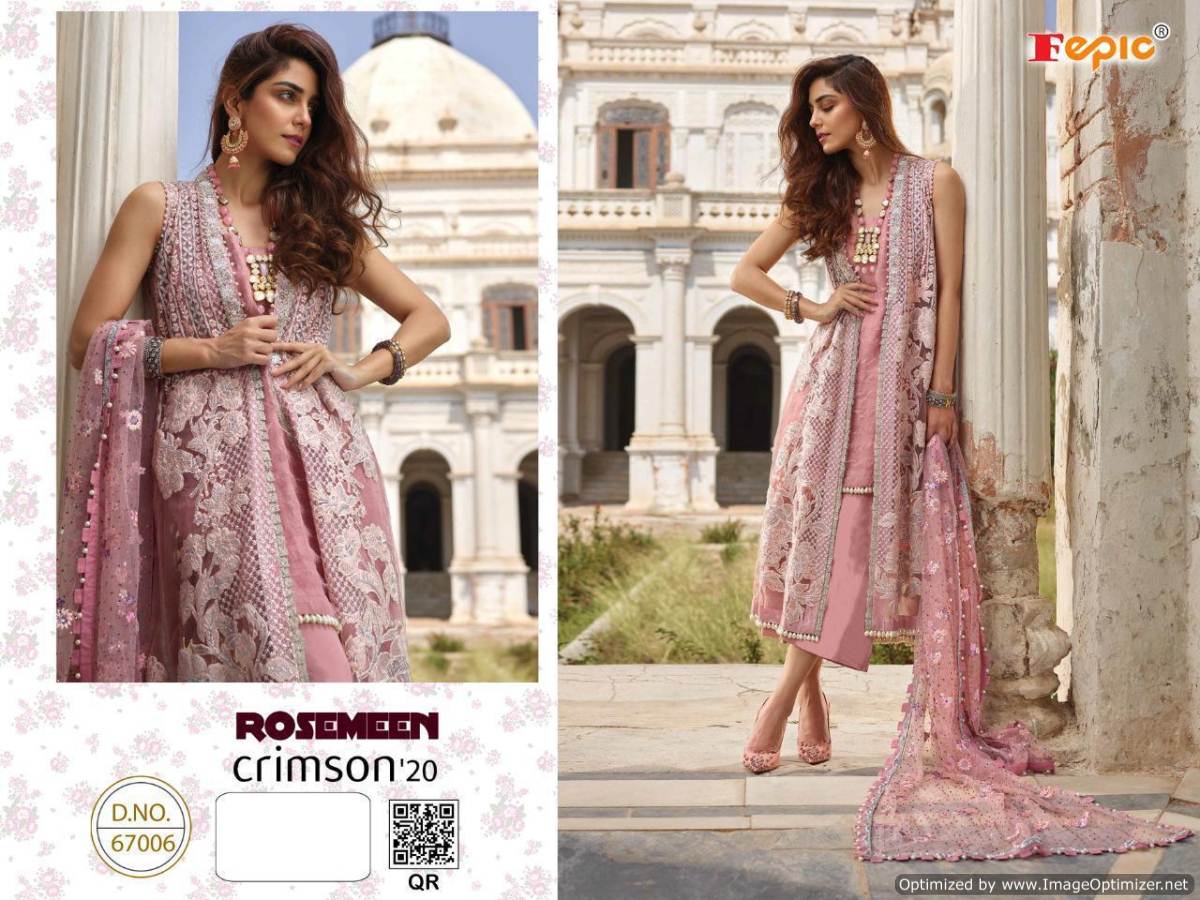 Rosemeen Present Crimson Vol 20 Designer Georgette Pakistani Salwar Suits