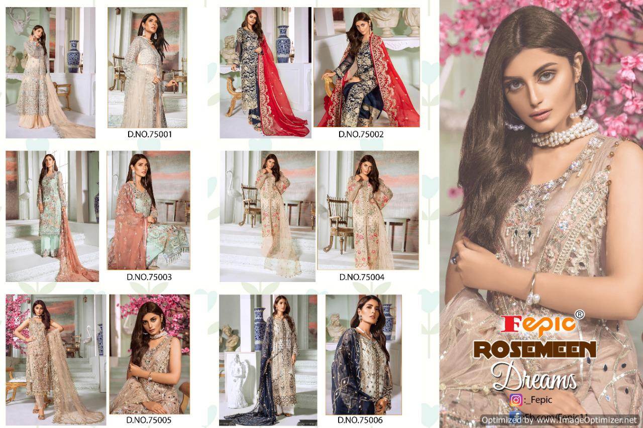 Rosemeen Present Dreams Pakistani Salwar Suits