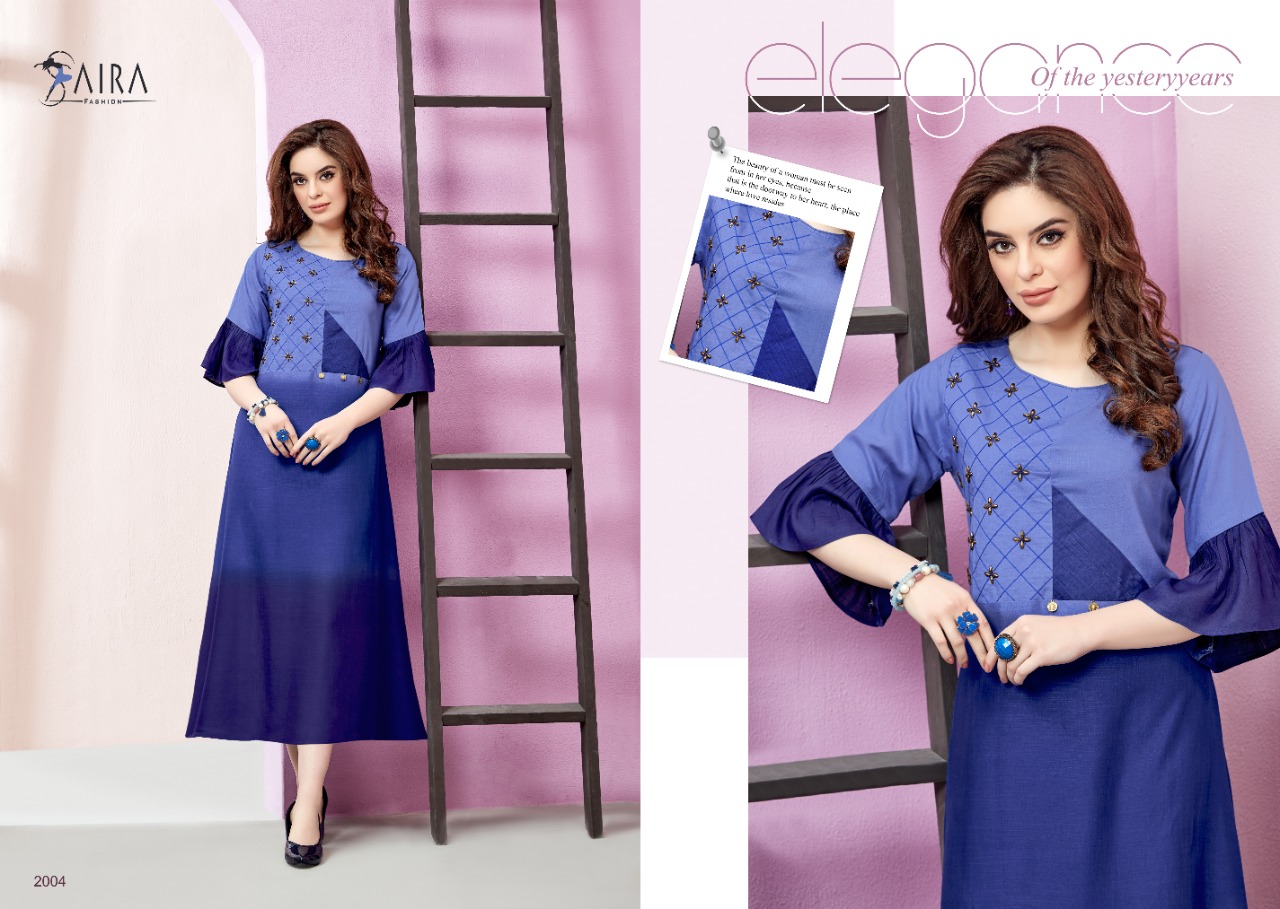 Saira Fashion Present Saira Fashion Vol 2 Kurtis Catalogue