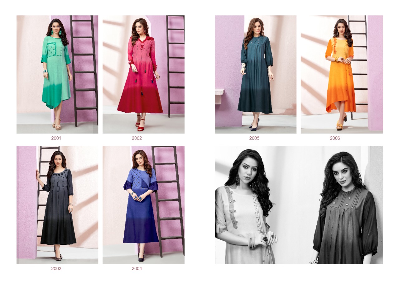 Saira Fashion Present Saira Fashion Vol 2 Kurtis Catalogue