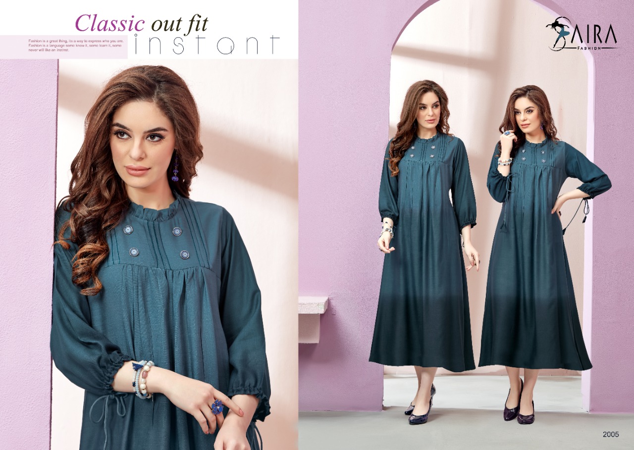 Saira Fashion Present Saira Fashion Vol 2 Kurtis Catalogue