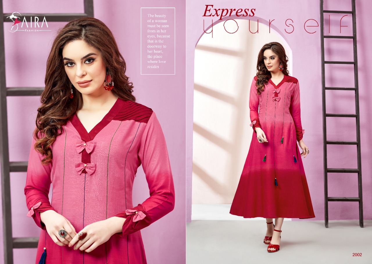 Saira Fashion Present Saira Fashion Vol 2 Kurtis Catalogue