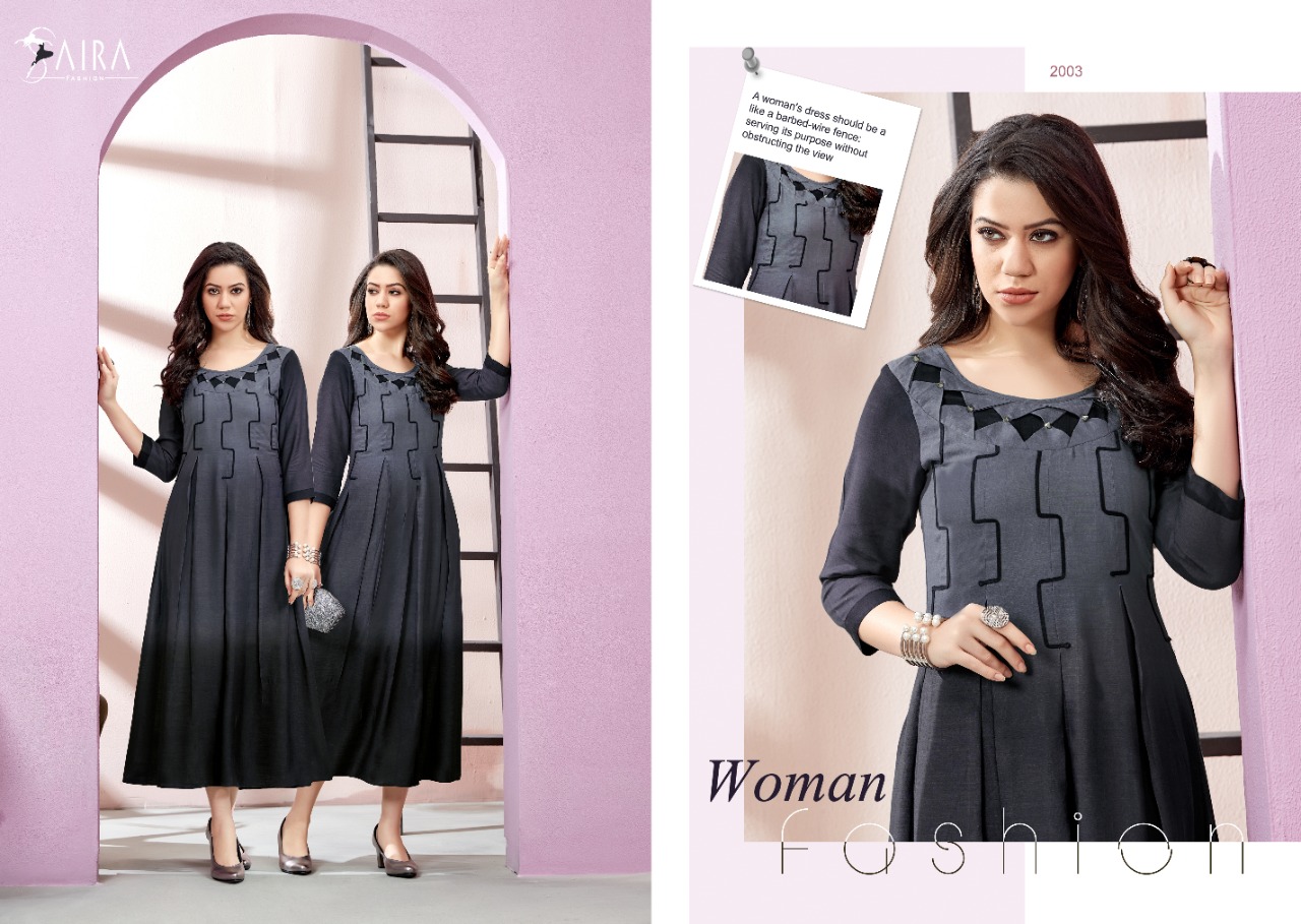 Saira Fashion Present Saira Fashion Vol 2 Kurtis Catalogue