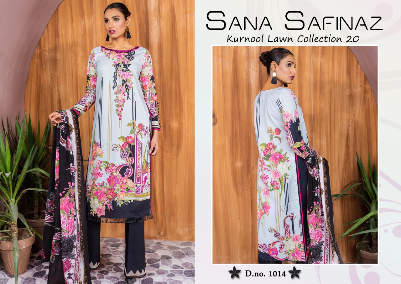 Sana Safinaz Pure Lawn Printed Cotton Collection.