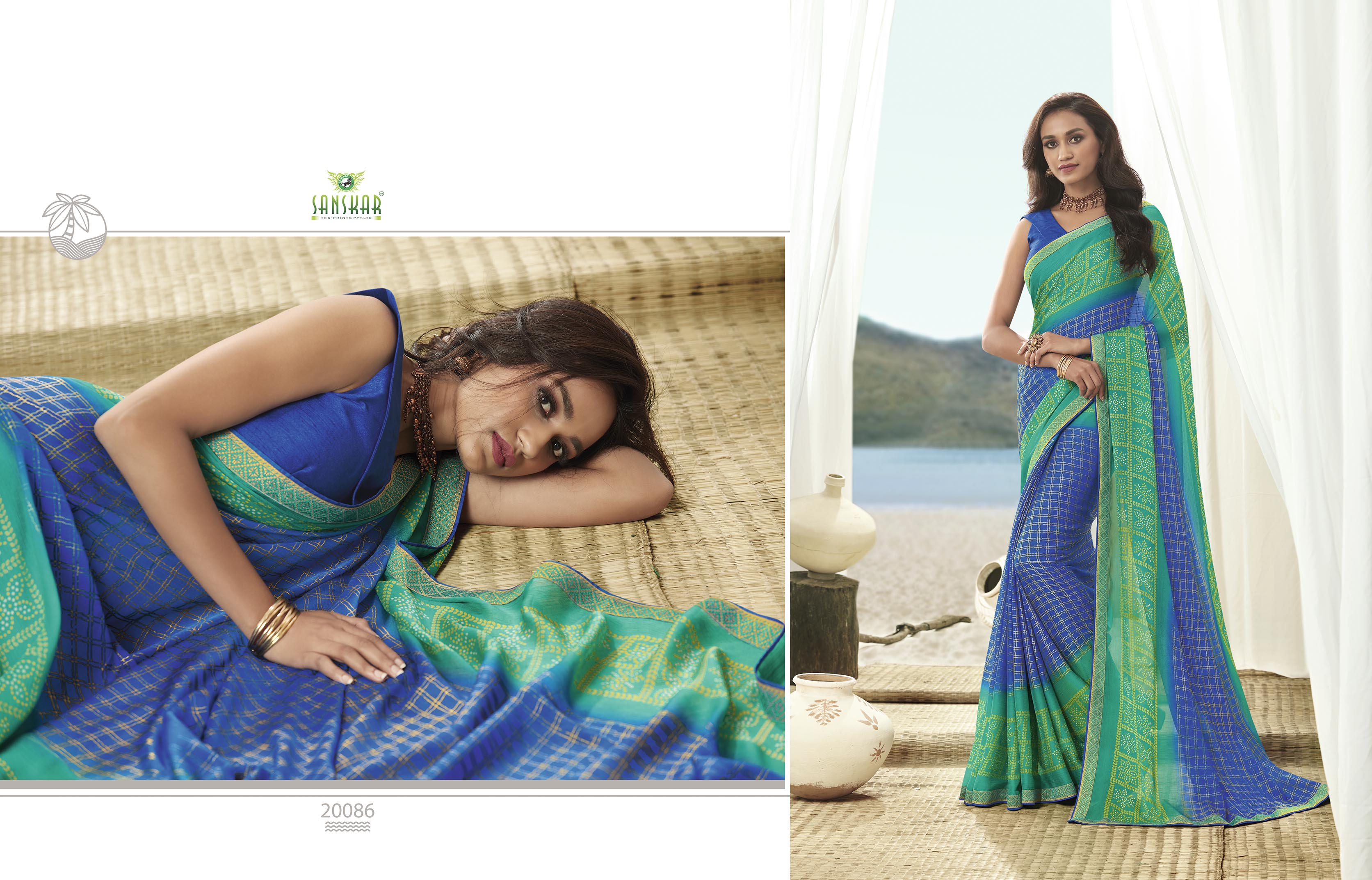 Sanskar Present Nayna Vol 6 Georgette Sarees Catalogue