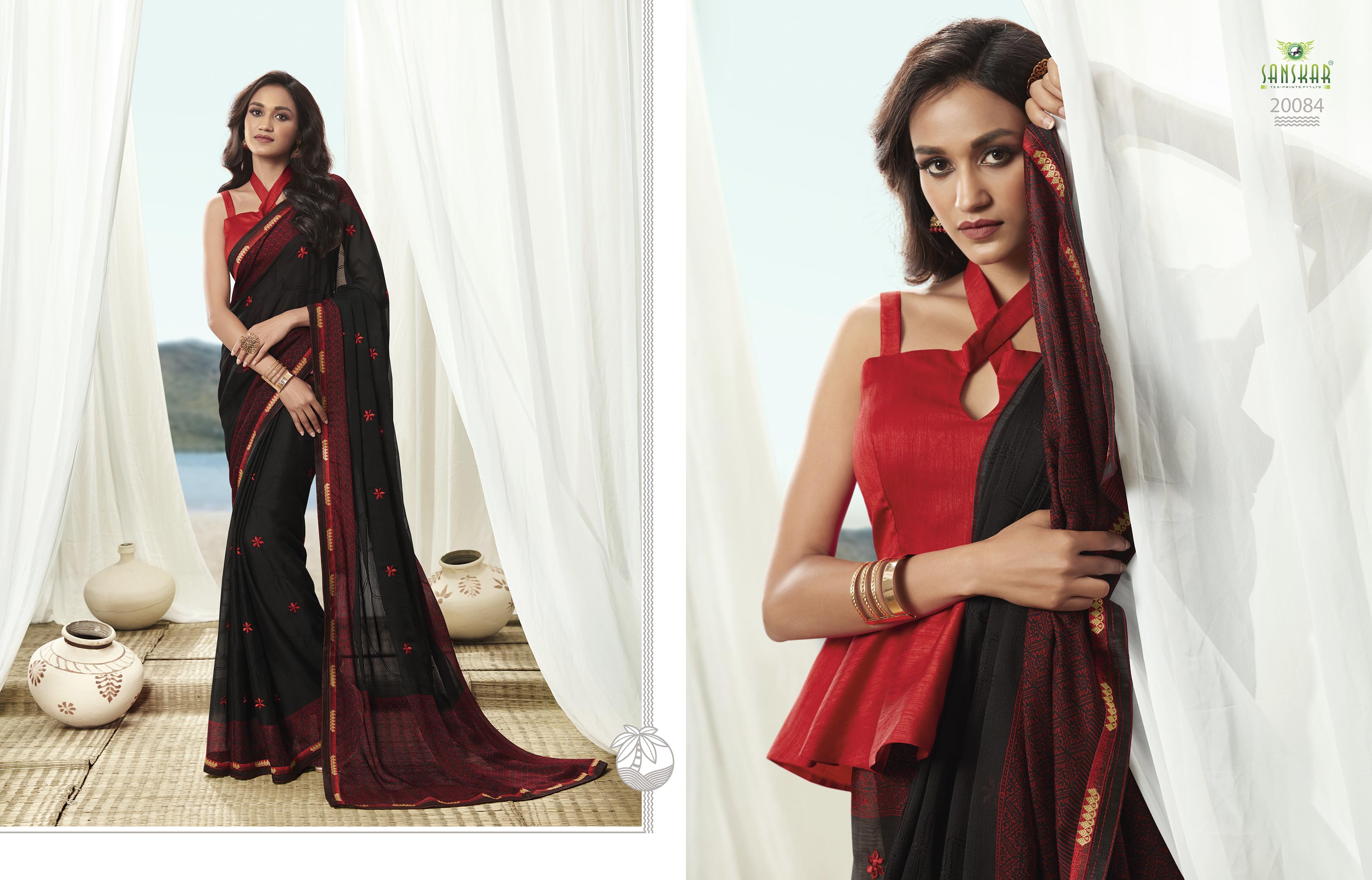 Sanskar Present Nayna Vol 6 Georgette Sarees Catalogue