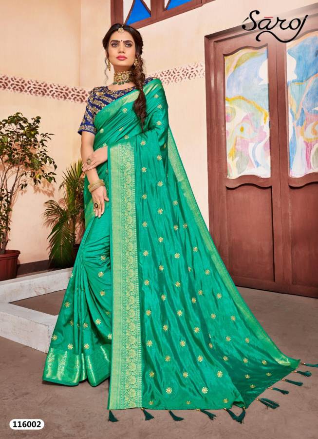 Rajtex Kahana Organza Two Tone Designer Saree Collection