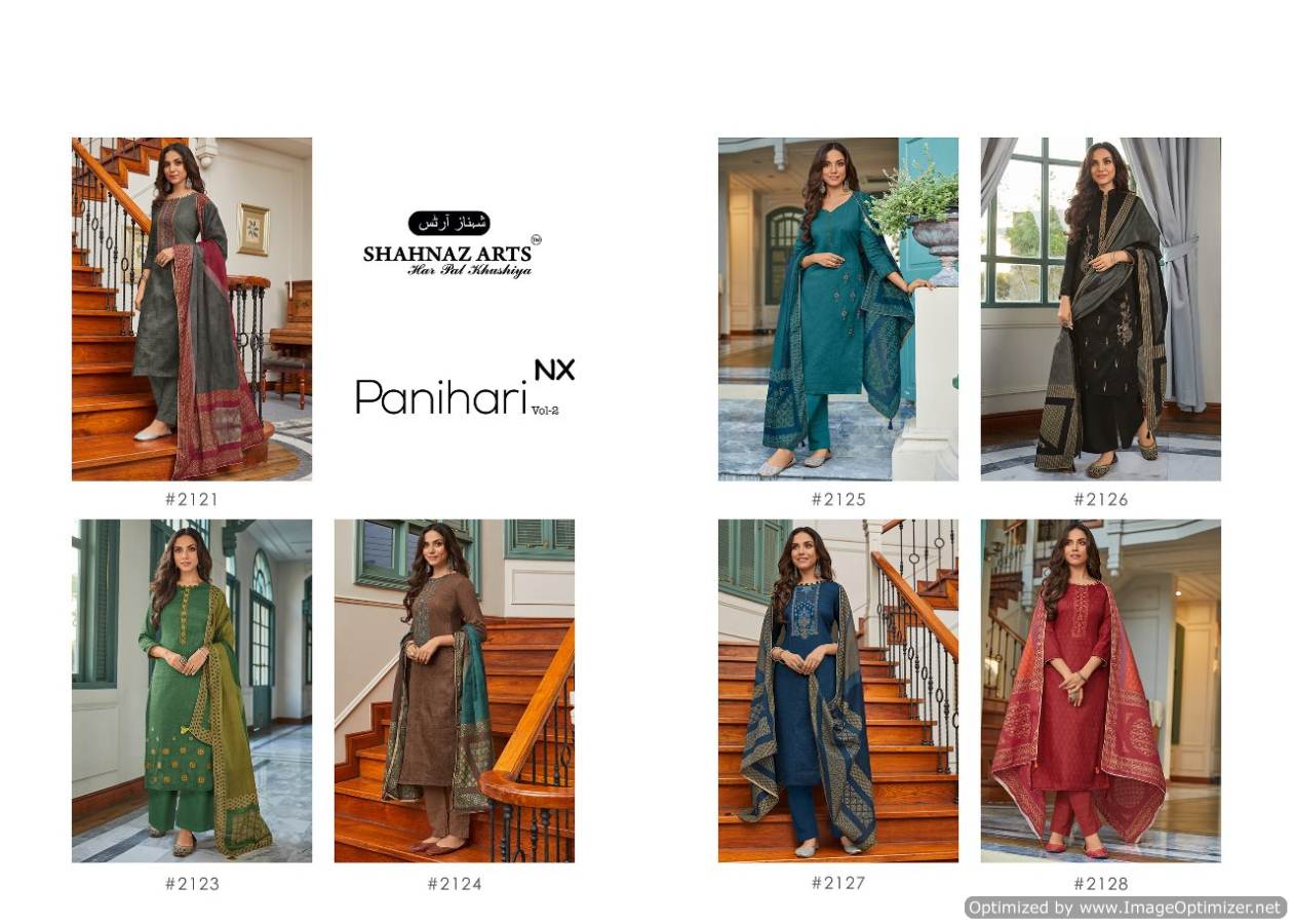 Shahnaz Present Panihari Vol 2 Nx Designer Dress Material