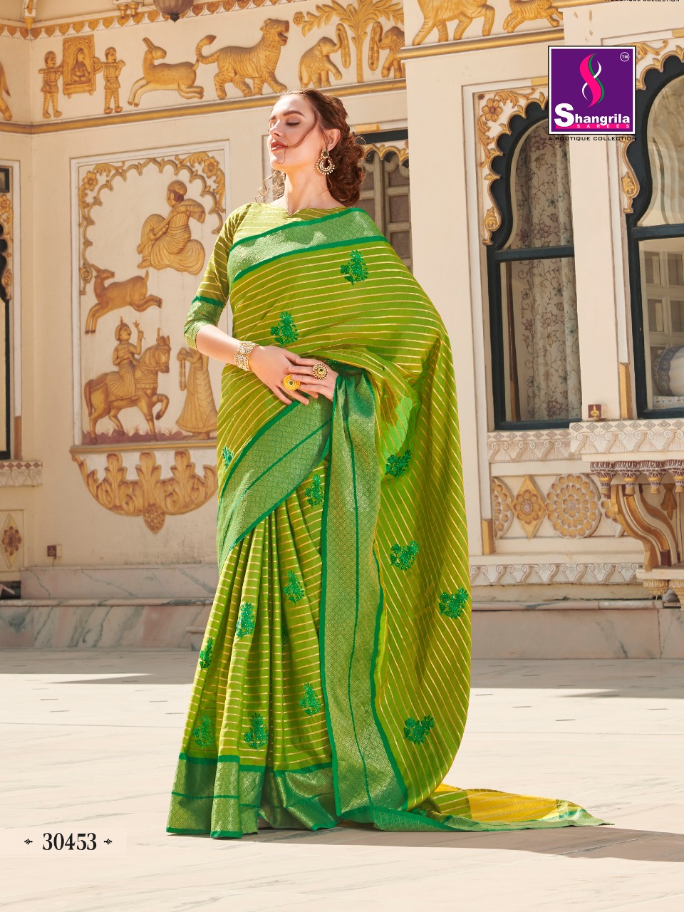 Shangrila Present Sangeeta Silk Sarees Catalogue