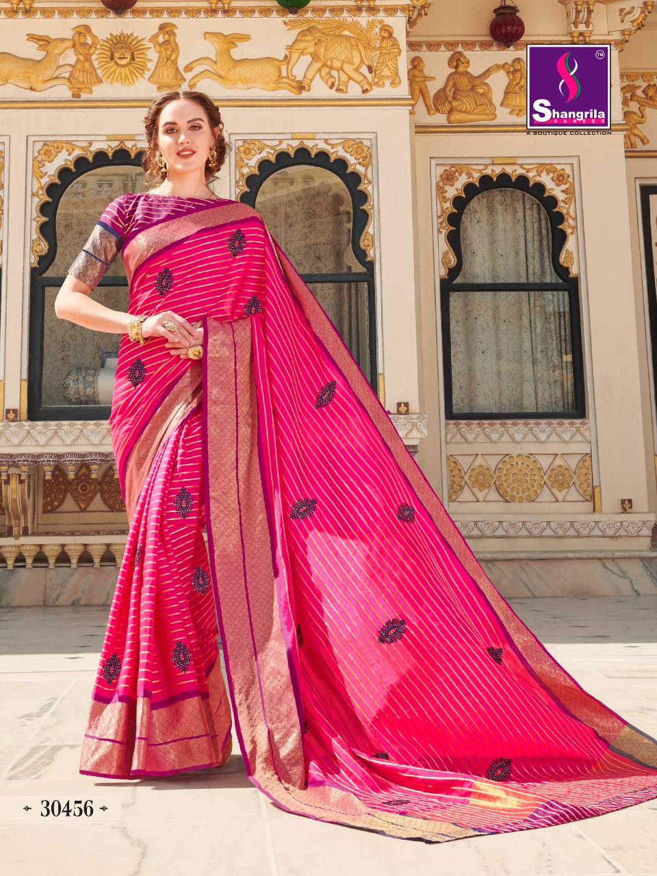 Shangrila Present Sangeeta Silk Sarees Catalogue