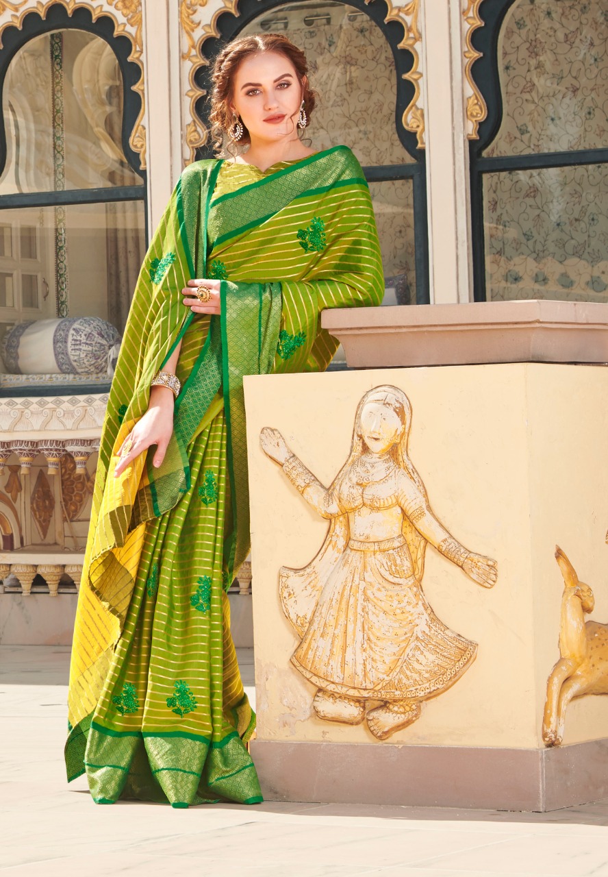 Shangrila Present Sangeeta Silk Sarees Catalogue