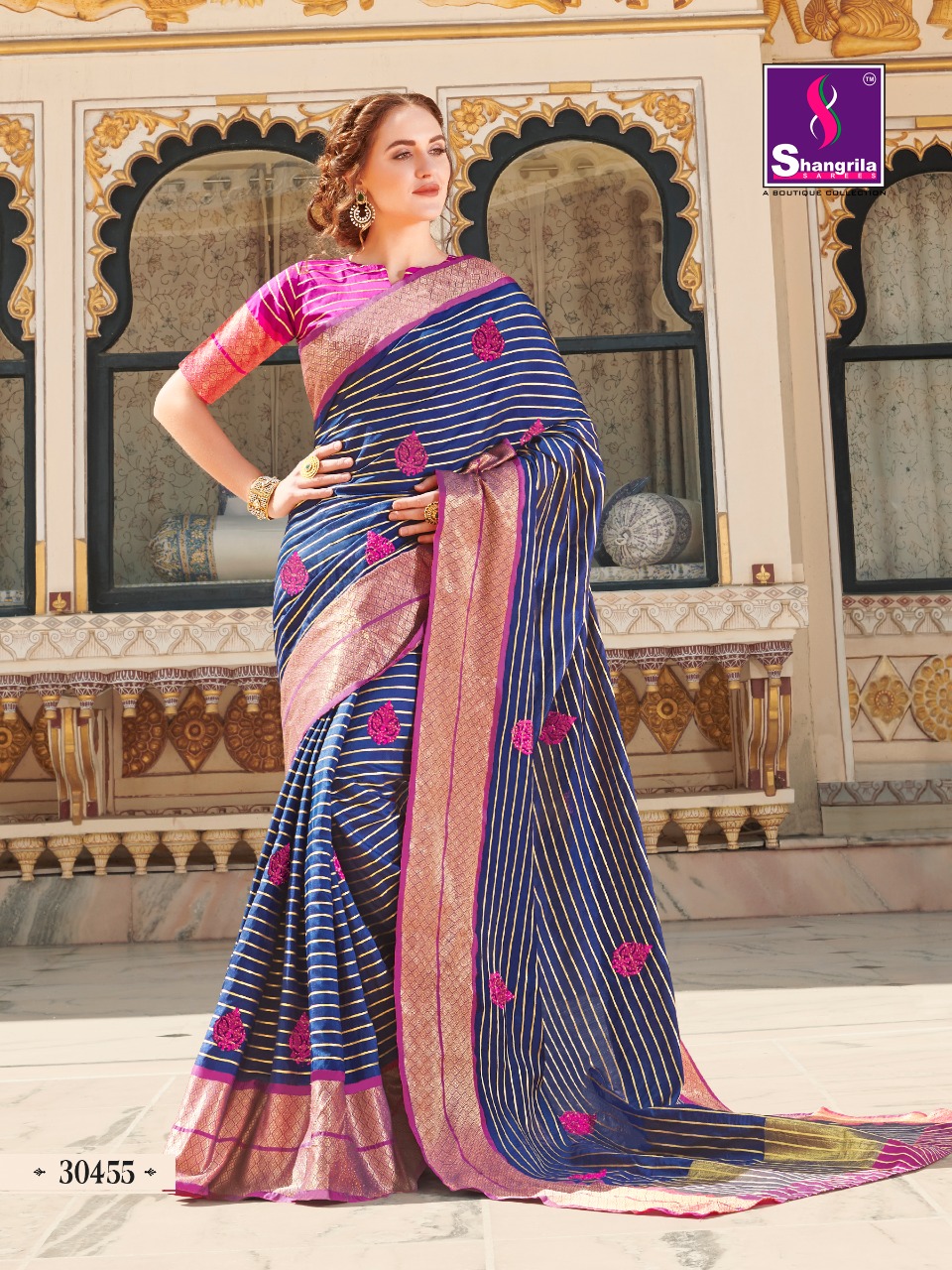 Shangrila Present Sangeeta Silk Sarees Catalogue