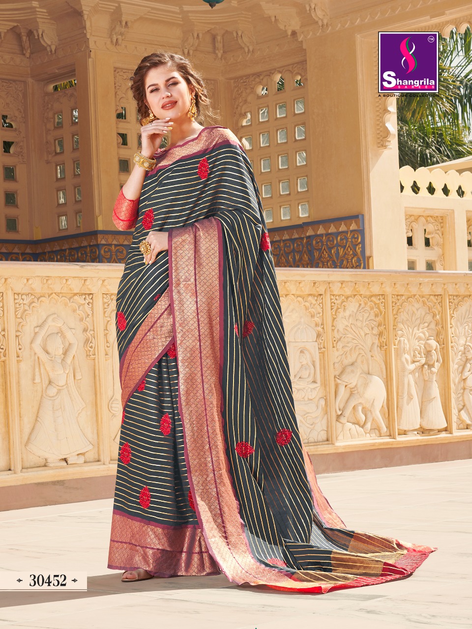 Shangrila Present Sangeeta Silk Sarees Catalogue