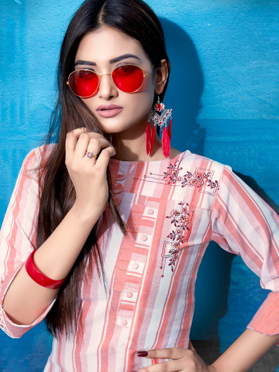 Shivasuki Looks Present Sapphire Kurtis Catalogue