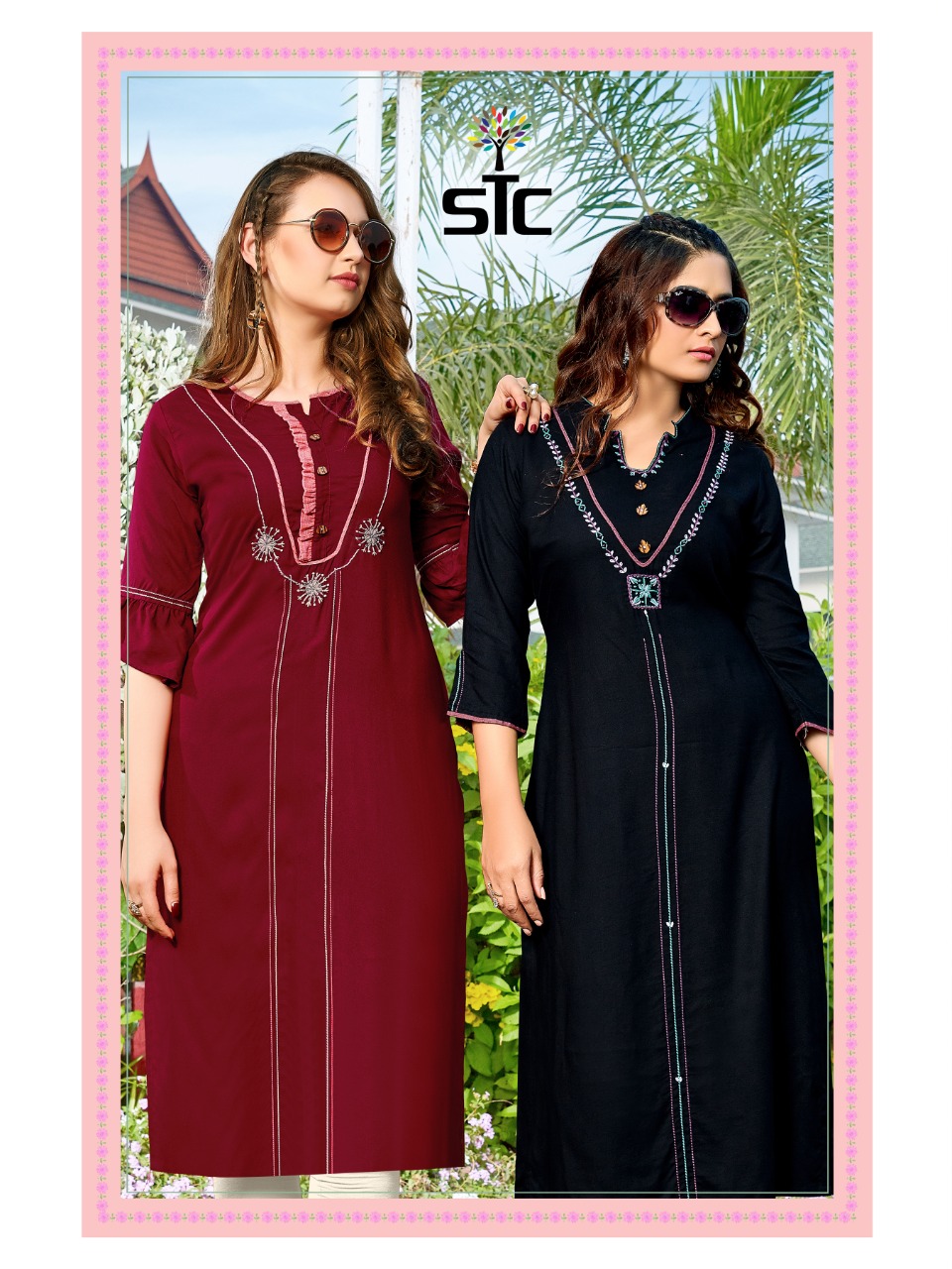 Stc Present Aarvi Vol 2 Kurtis Catalogue