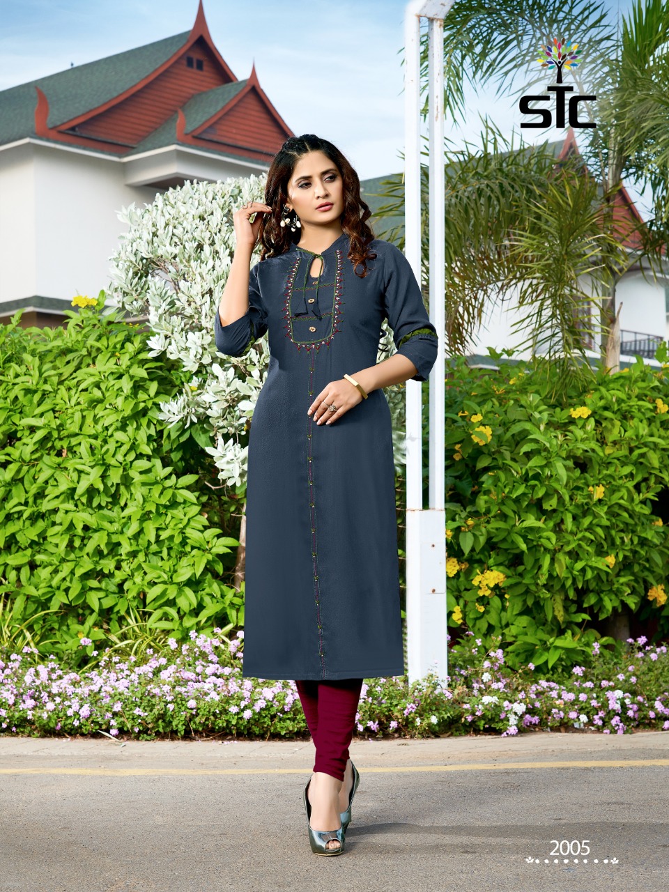 Stc Present Aarvi Vol 2 Kurtis Catalogue