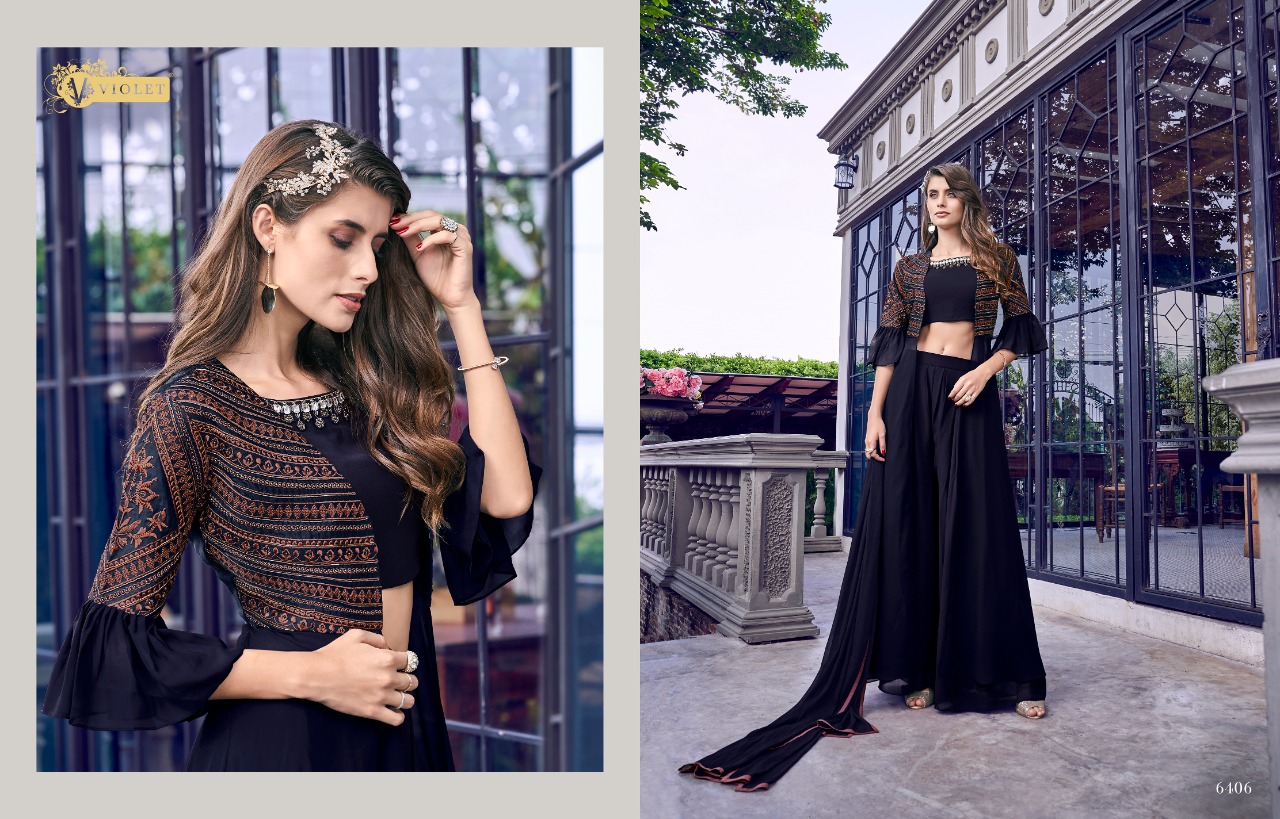 Swagat Present Violet 6401 Series Wedding Wear Collection