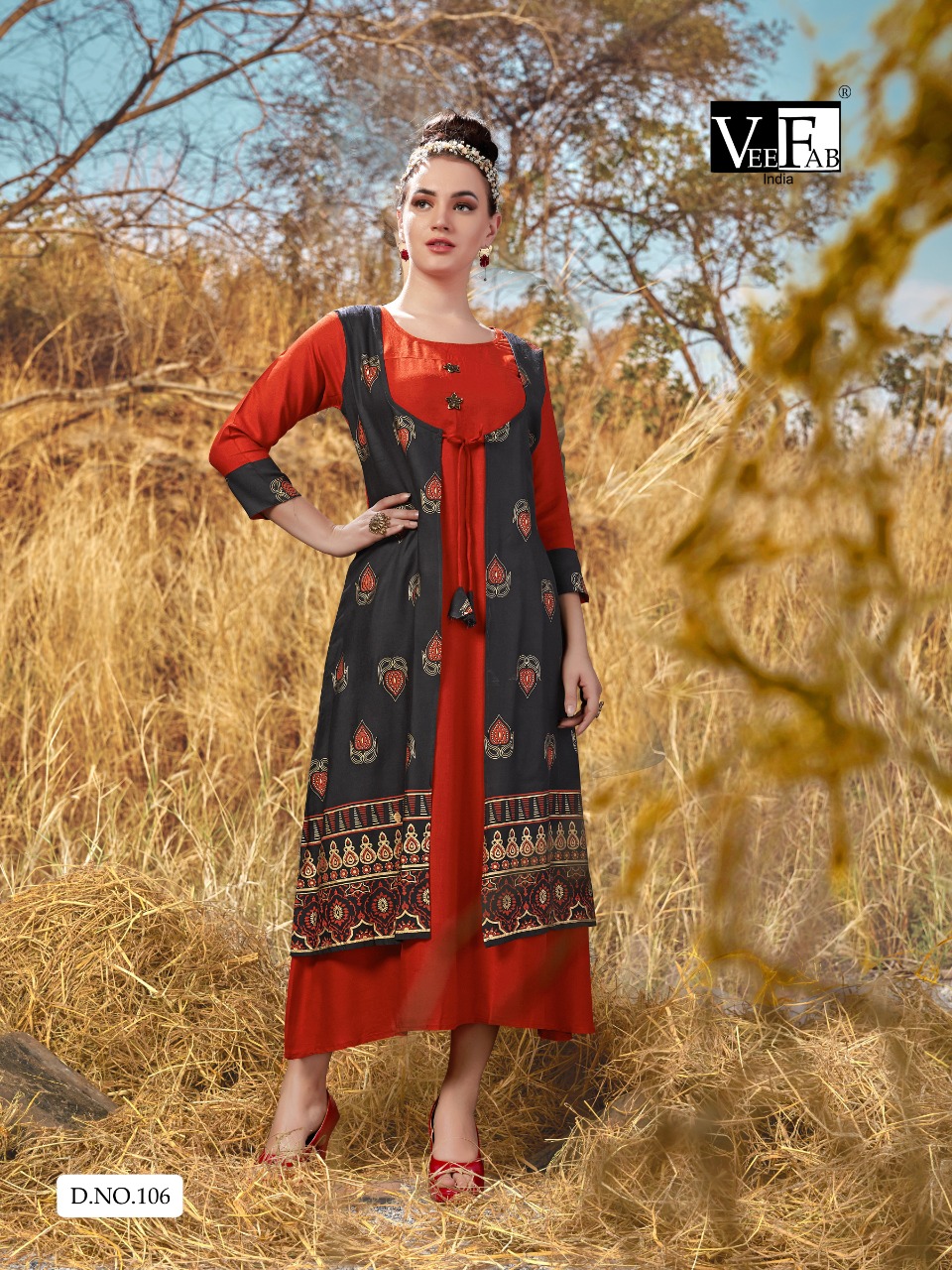 Vee Fab Present Hotstar Vol 2 Kurtis Catalogue