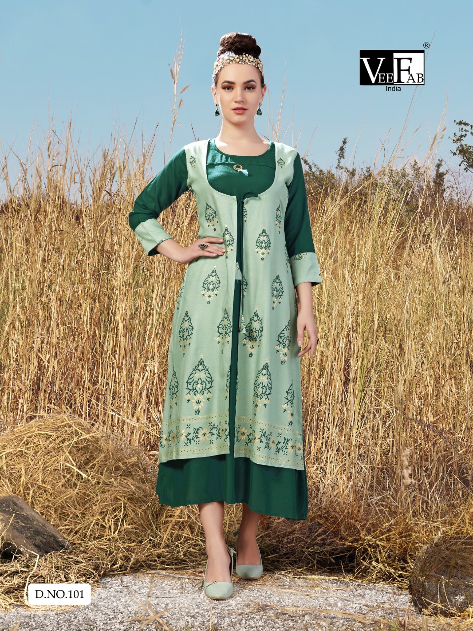 Vee Fab Present Hotstar Vol 2 Kurtis Catalogue