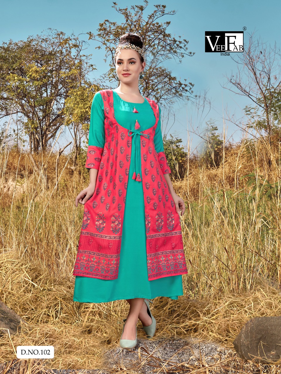 Vee Fab Present Hotstar Vol 2 Kurtis Catalogue