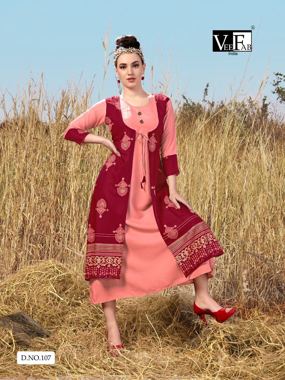 Vee Fab Present Hotstar Vol 2 Kurtis Catalogue