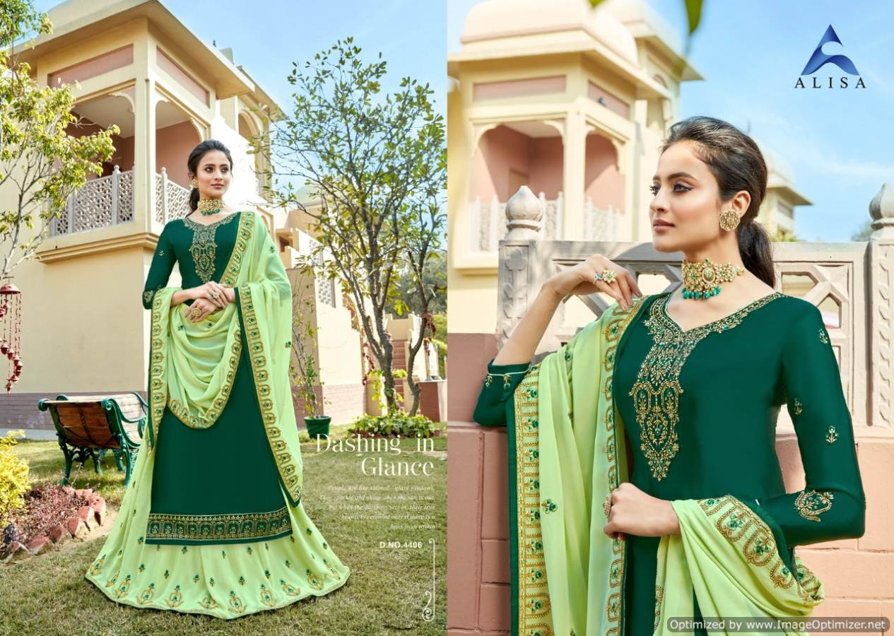 Alisa Present Kiara Vol 3 Embroidered Salwar Suits