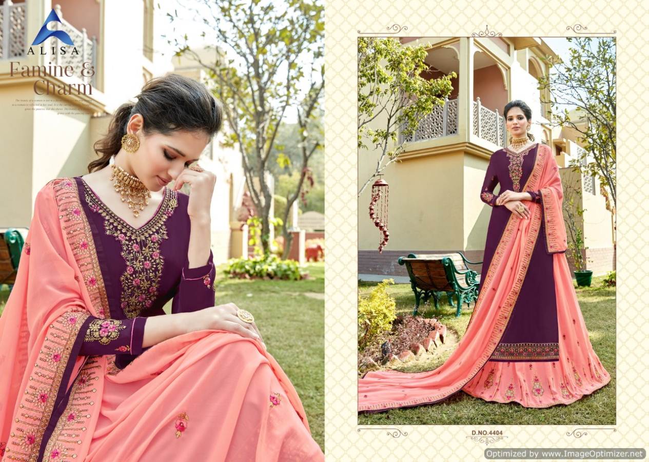 Alisa Present Kiara Vol 3 Embroidered Salwar Suits