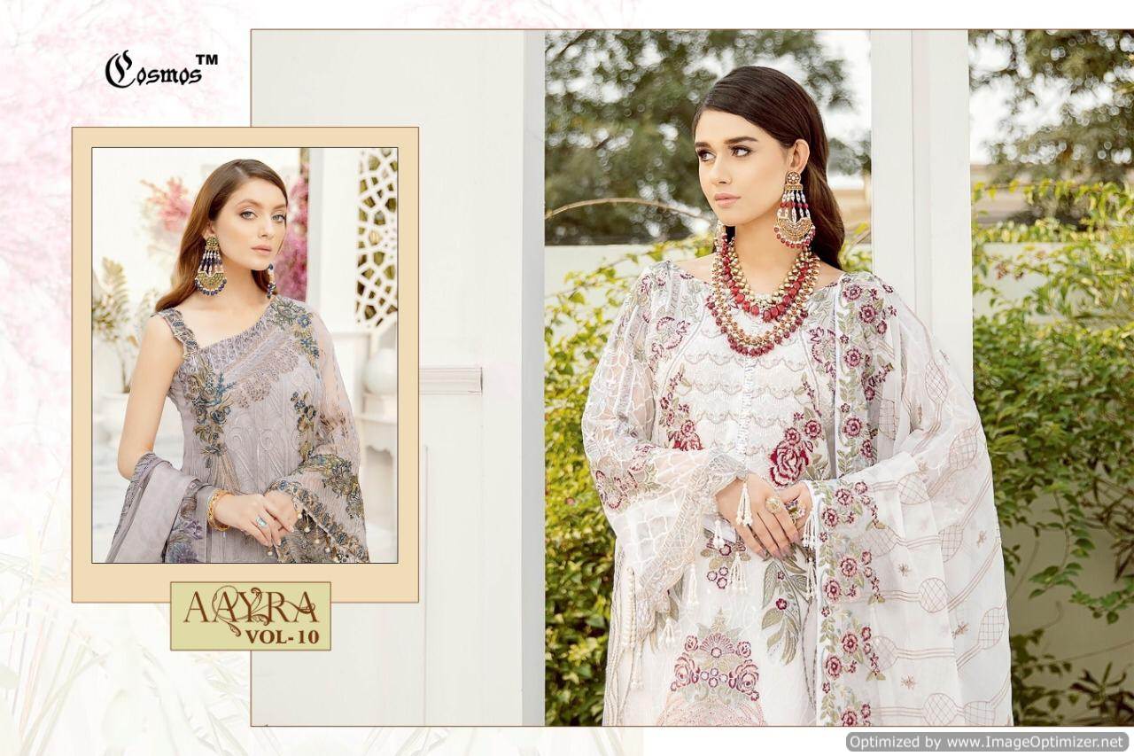 Cosmos Present Aayra Vol 10 Pakistani Salwar Suits