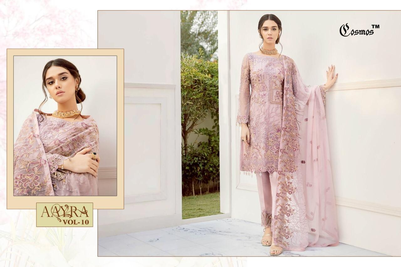 Cosmos Present Aayra Vol 10 Pakistani Salwar Suits